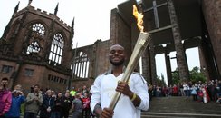 The Olympic Torch Relay Day 45: Leaving Coventry