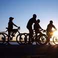group bike riding