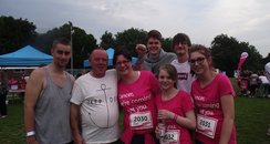 Cheering - Basingstoke Race for Life 19/06/2013
