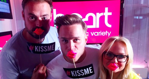 Jamie and Emma with Olly Murs