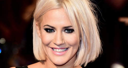 Caroline flack on the red carpet
