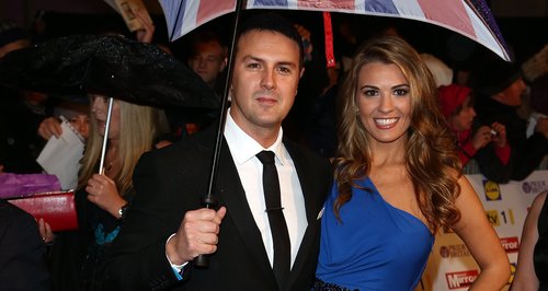 Paddy McGuinness and Christine on the red carpet