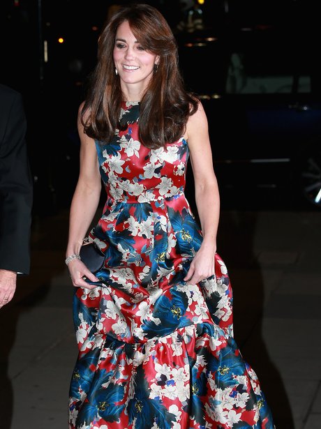 Kate Middleton makes a statement in floral dress. - Best Celebrity ...